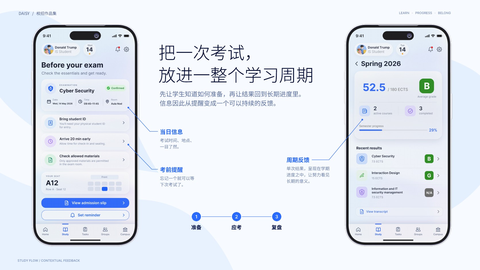 第 29 页 · 雏菊 · Daisy · 考试与学习周期